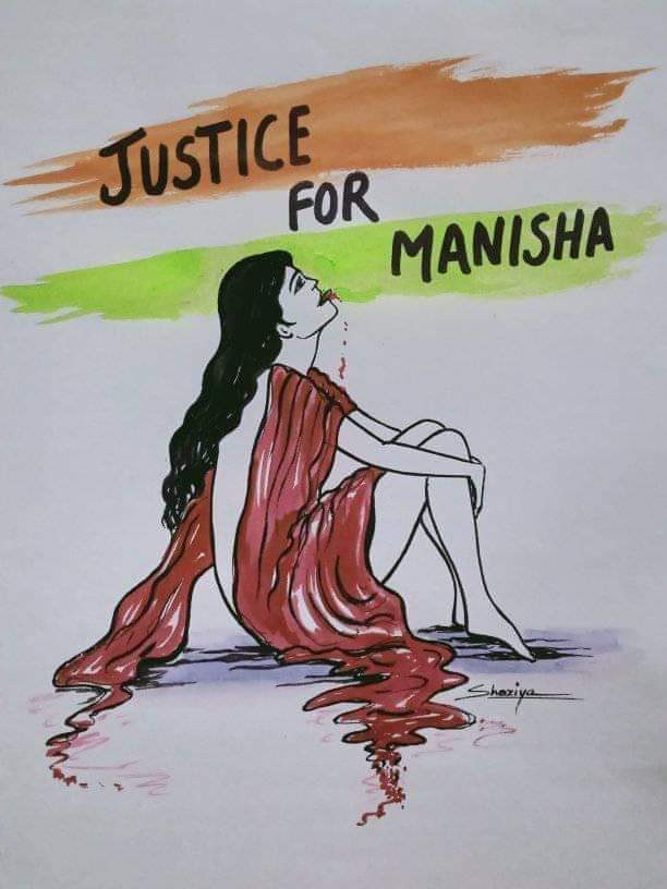 My heart sinks ... where are we heading. Why are still women treated as objects. Why ? . why can’t we have a law for these heinous crimes ?😡😠🙏🏻 #JusticeForManishaValmiki #ShameOnYogi #HathrasCase #HangRapistsPublically