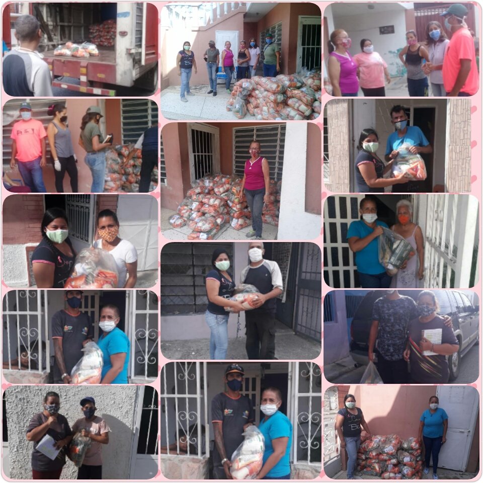 coromoto_2's tweet photo. La comunidad de La Coromoto #Aragua agradece al gobierno revolucionario de nuestro presidente @NicolasMaduro por el esfuerzo en medio del bloqueo criminal para que lleguen los alimentos a cada uno de nuestros  hogares #VenezuelaContraElBloqueo @MTorresValbuena @MarcoTorresPSUV https://t.co/HpAxRFJtFk