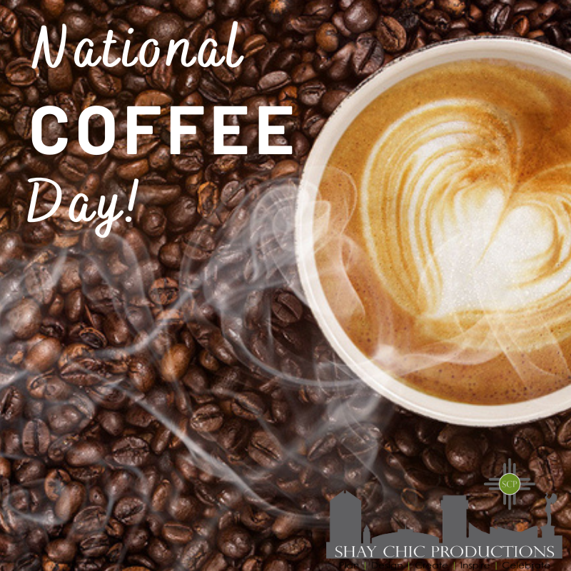 ShayChicCrew's tweet photo. An entire day to celebrate the #EventPlannerFuel we call #Coffee. Happy #NationalCoffeeday! Stop by one of our ICT faves (@espressotogogo @ReverieRoasters & @lesliecoffeeco) for a cuppa your favorite caffeinated beverage! #Plan #Design #Create #Inspire #Celebrate https://t.co/I8RNJSBCft