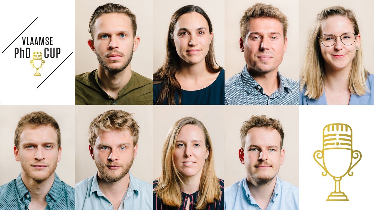 Wie verdient de Vlaamse #PhDCup? 🏆 Laat jouw stem horen: bekijk de video's van onze kandidaten en help jouw favoriet aan de #publieksprijs! 🎥 ☑ 👉 phdcup.be/publieksprijs Wie stemt, maakt kans boeken van <a href="/AcademiaPress/">AcademiaPress</a> &amp; <a href="/hHetty/">Hetty Helsmoortel</a> 📚 #wecom #doctoraat