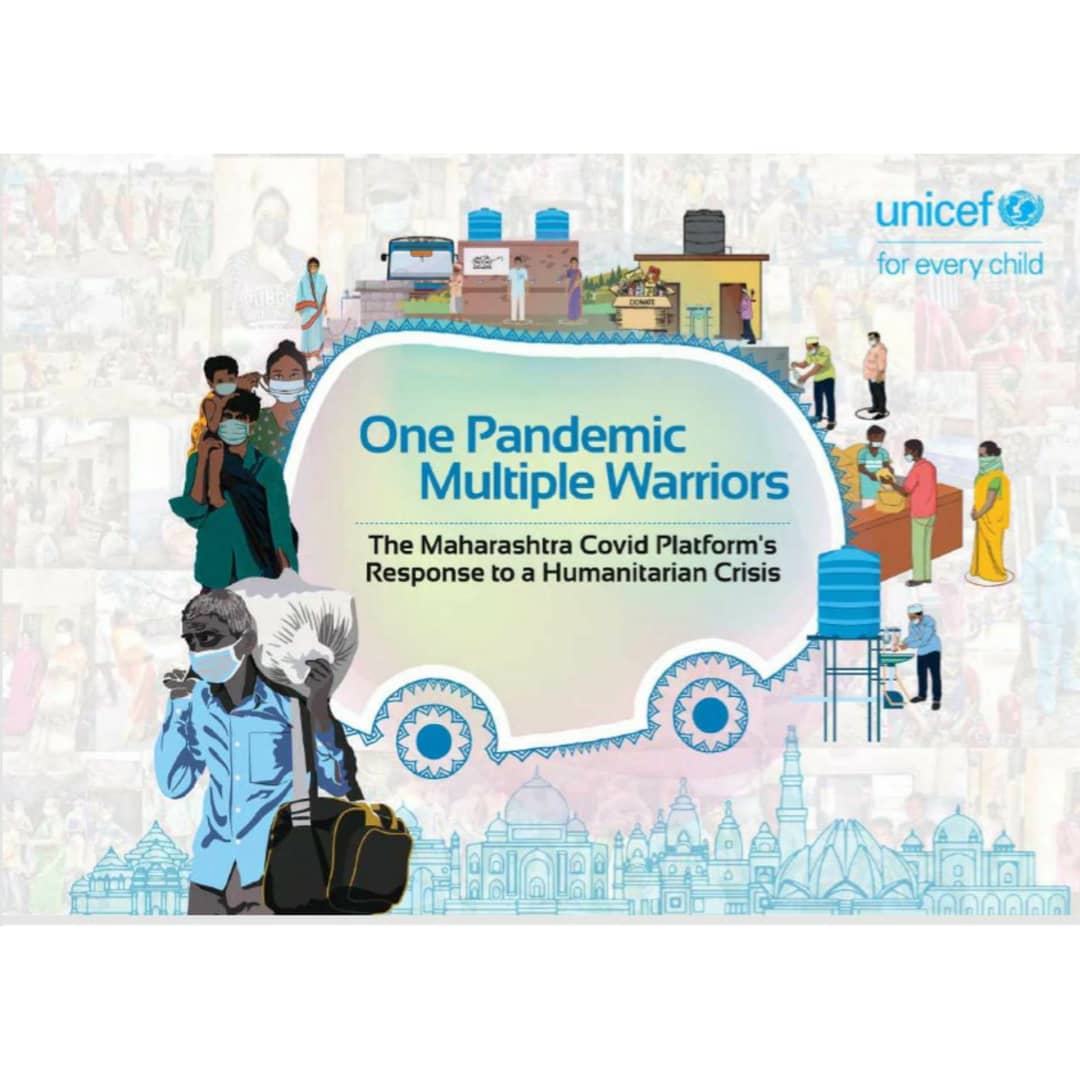 TheSSEIndia's tweet image. We are proud to share that our fellow @Bhupend93825283 Founder @resilient_the got featured in the coffee table booklet of @UNICEF for their work during COVID-19 where they partnered with #JeevanRath initiative coordinated by @UNICEF &amp;amp; @RISEInfinityF with 55 other partners.