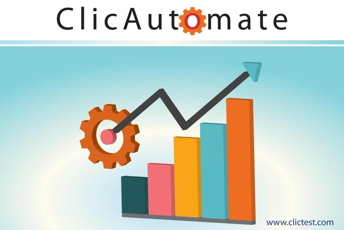 ClicTestLtd's tweet photo. ClicAutomate empowers your manual testers to do automation testing, which accelerates your application quality and time to market. https://t.co/4AUAQrWKo0
#scriptlesstestautomationtool #nocode #fastertimetomarket #clictest #softwaretesting #applications https://t.co/WHueFo0W28