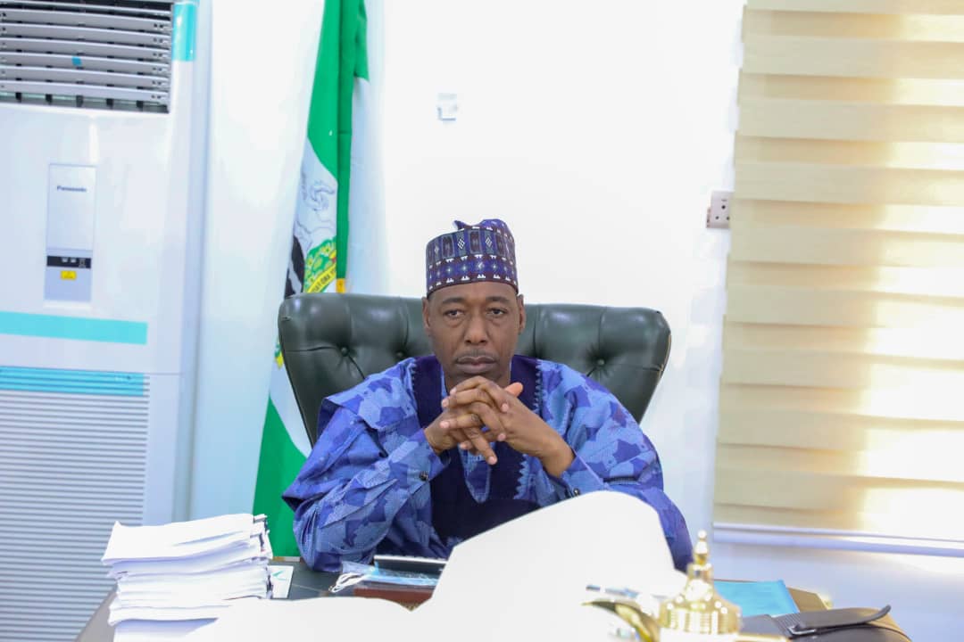 GovBorno's tweet photo. Convoy attack: @KashimSM leads Borno @nassnigeria members to visit @ProfZulum in Maiduguri.. https://t.co/MOiBlrIDMj https://t.co/JUVmwwMHgx
