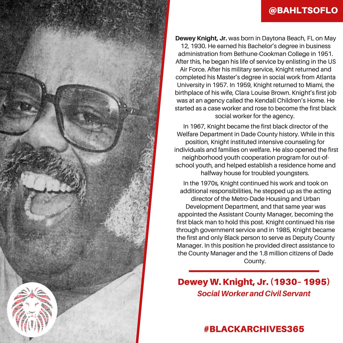 BlackArchives's tweet photo. #WithoutVisionThePeoplePerish #BlackArchivesMIA #BlackFacts #BlackArchives365 #BAHLT #BlackMiami #BlackHistory #TellBlackStories #AmplifyBlackVoices #BLM https://t.co/bMNQwBageF