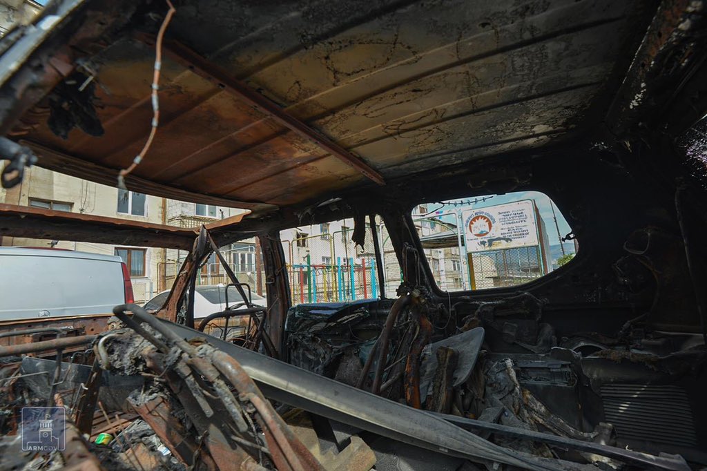 antifake_am's tweet photo. The consequences of #Azerbaijaniaggression 

Stepanakert, capital or #Artsakh https://t.co/uJI517QJuF