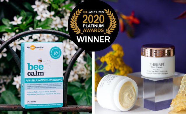 Unbeelievable's tweet photo. WIN a £65 stash of:

Bee calm stress support supplements
&amp; @LoveTherapi propolis🍯radiance cream. 🐝

Just follow us, like &amp; RT. 
Tag a pal for an extra chance!

More ways to win here:
https://t.co/tEvAOk9Hnv #healthy #wellness #stressfree #beauty #skincare #nutrition https://t.co/iO8MtOERkN