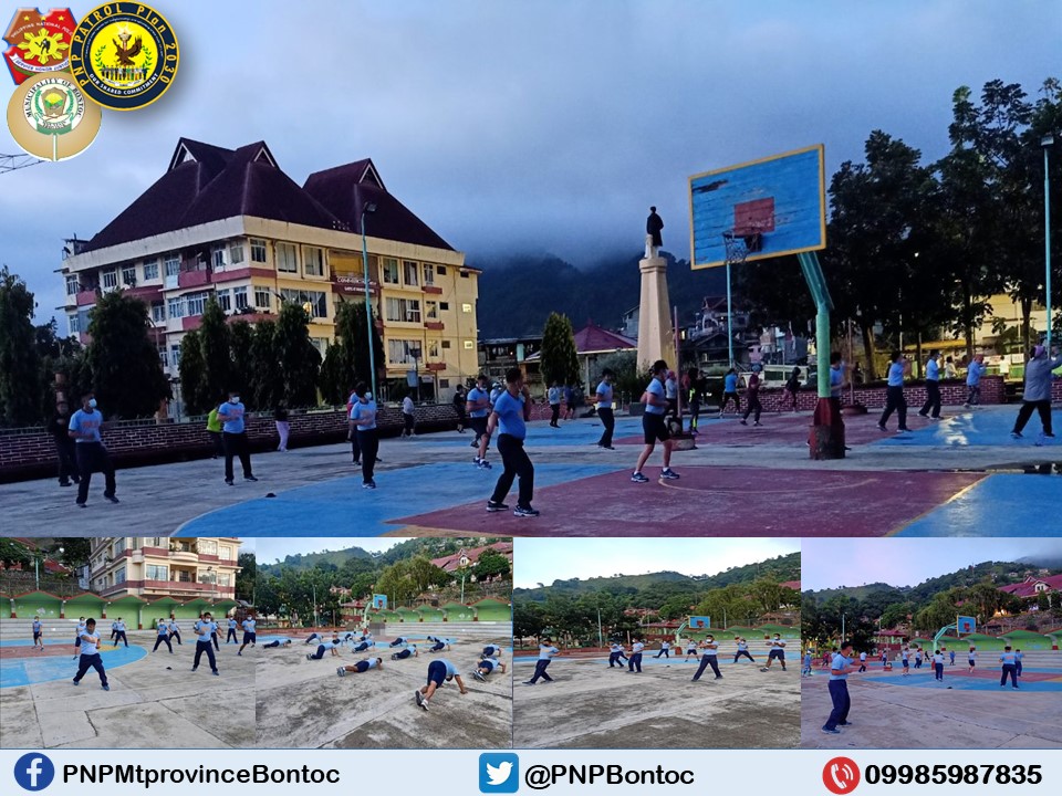 PNPBontoc's tweet photo. "Fitness is about so much more than exercise. It's a catalyst for positive changes, and its affects every aspect of your life"
#PhysicalCondition
#Pulisteniks
#TeamPNP
@rwinp88 @penny_home @PNPCordillera @rcaddprocor @PNPMtProvPPO https://t.co/gIRElekdvA