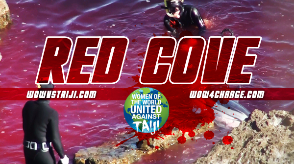 Red Cove Is your entertainment really worth this? Think before you visit dolphinariums #WOWvTaiji #Taiji website: wowvstaiji.com