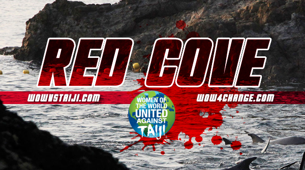 Red Cove For every dolphin stolen for captivity another 17 will die in the cove #WOWvTaiji #Taiji website: wowvstaiji.com