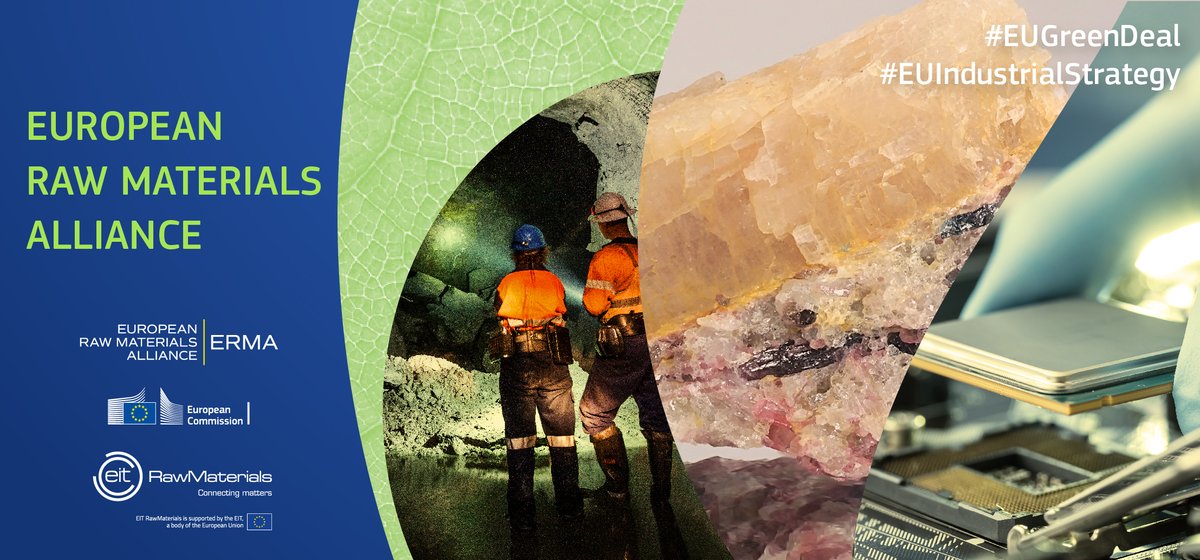 EU_Growth's tweet photo. Today, we launch the European Raw Materials Alliance🤝 with #EUindustry and civil society!

From mining⛏️ to waste recovery♻️, this group will help Europe diversify its supply chains, attract new investment, and enable a #CircularEconomy in #RawMaterials.

https://t.co/7QIO2EjG2O https://t.co/GNw4qmUqpA
