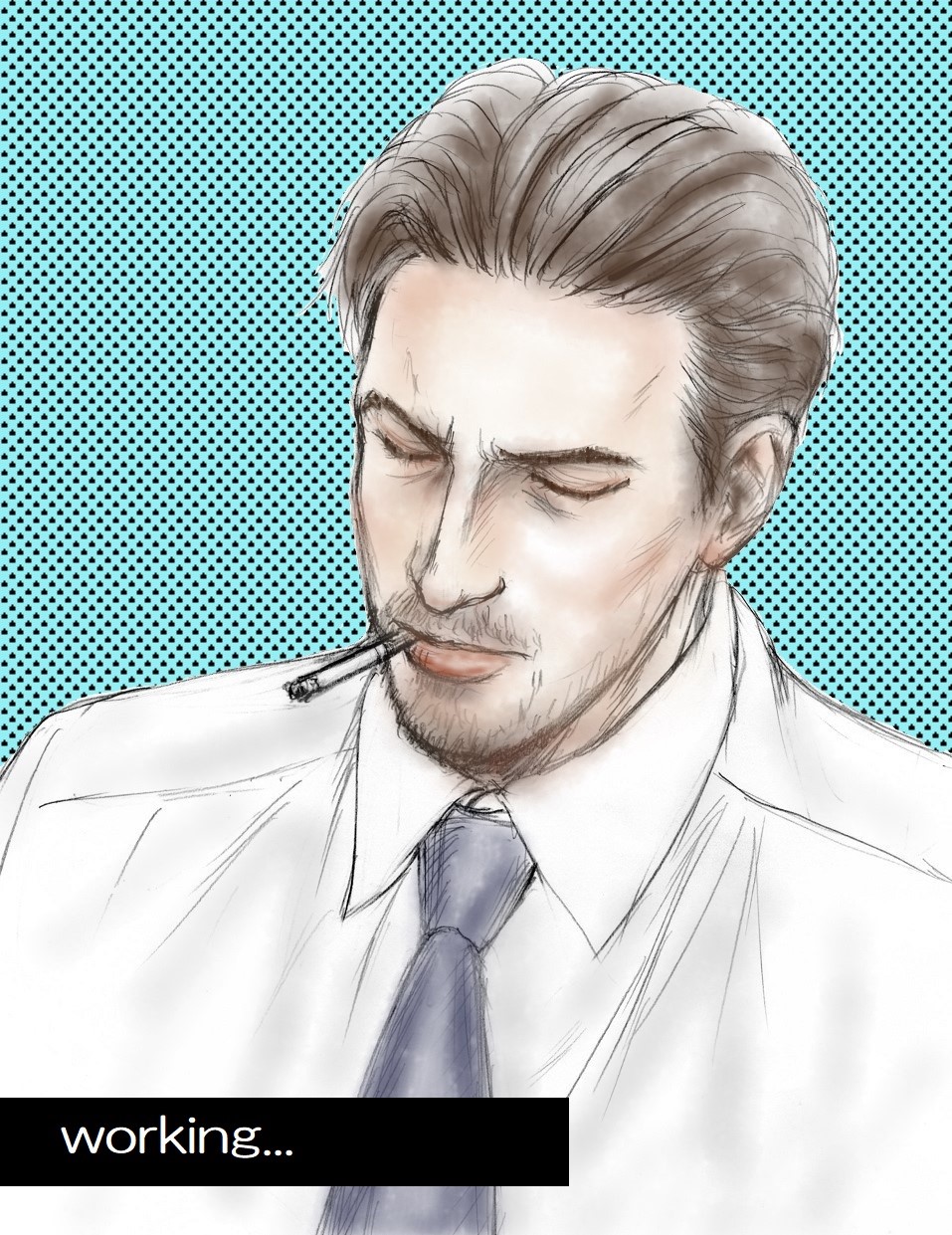 Twitter 上的 えったん ダンディな働くおじさんをイメージして描いてみました オリジナルイラスト オリジナル イラスト Illustration 働くおじさん おじさん おじさん好き ダンディ T Co 8xuigtgnvx Twitter