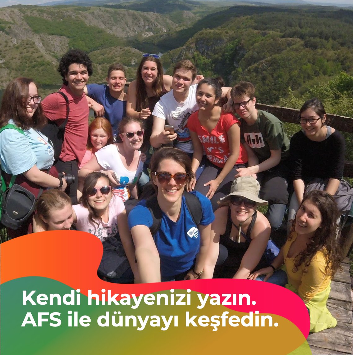 AFSTurkiye's tweet image. AFS ile 2021 sizin yılınız olsun! 

50’den fazla ülkeden birinde farklı kültürleri keşfedin, yeni bir dil öğrenin ve unutulmaz bir macera yaşayın 🌎🌍🌏

Programlarla ilgili detaylı bilgi ve başvuru için: turkkulturvakfi.org.tr/programs/okul/

#afsturkey #afsprograms #afseffect #studyabroad