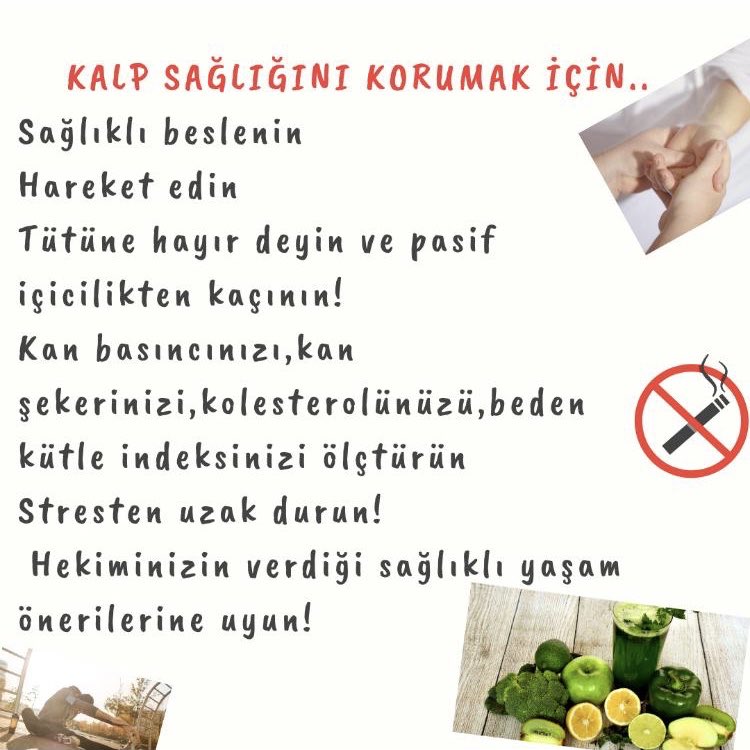 29 Eylül Dünya Kalp Günü
Kalbinizi sevin, ona iyi bakın! ❤️ 
#dünyakalpgünü #kalpsağlığı #selçuktıp #selcuktbot