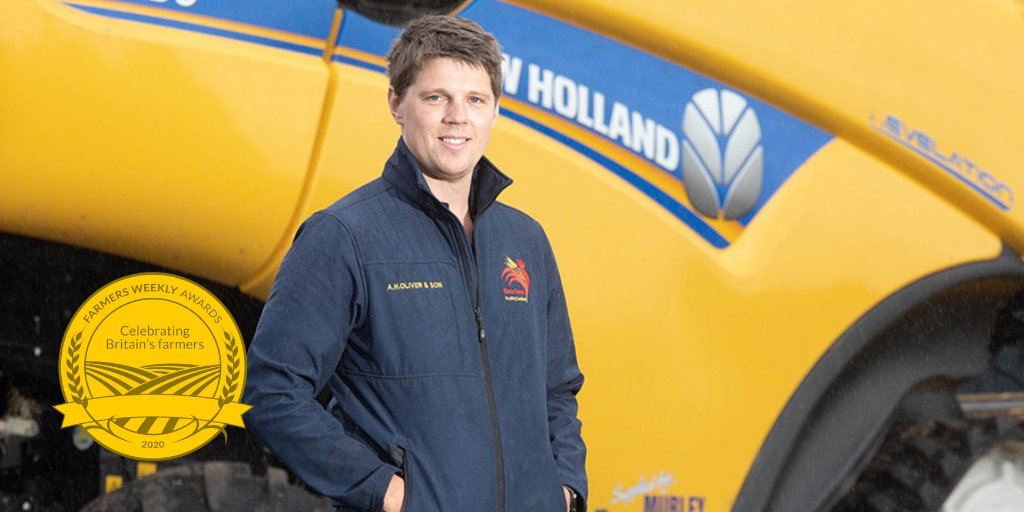 Arable Farmer of the Year finalist #FWAwards William Oliver oversees over 800ha of cropping - including potatoes, wheat barley, oilseed rape, beans and grain maize - and is making full use of precision farming, sponsored by <a href="/KWSUKLtd/">KWS UK Ltd</a> 

#farmersweekly #awards #arablefarmer