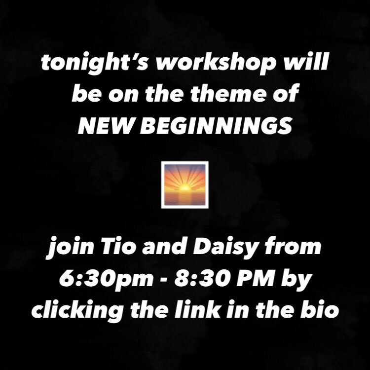 PoetrySocNotts's tweet photo. Our second try-it workshop is today!!

✍️ theme of new beginnings, led by Tio &amp; Daisy, 6:30 - 8:30pm, link here: https://t.co/tzgBJCylQ6 https://t.co/cFYBwZMysp