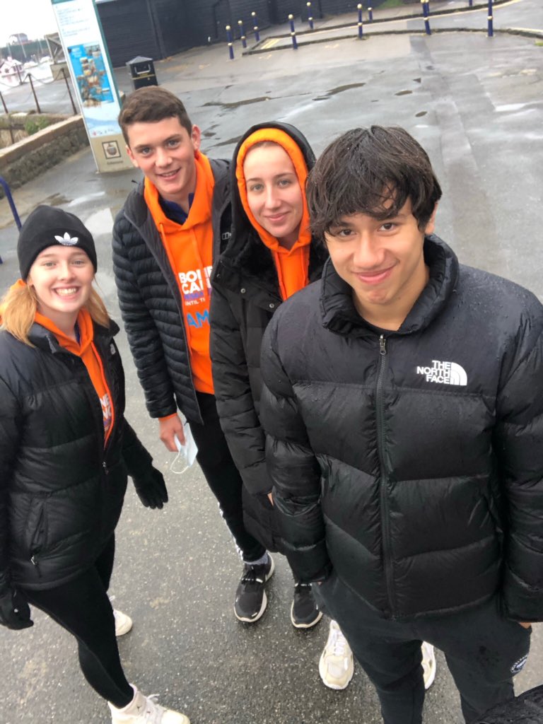 Just before the 4 Otters were told that their English Channel swim attempt would have to be postponed, due to weather conditions. The team are now awaiting a call from the skipper of support boat just as soon as the tide becomes more favourable again.  #teamotters #teamlibs