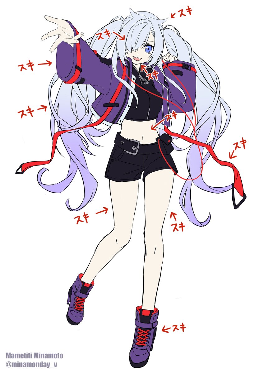 好きポイントはこちら 源まめちち 萌王8月号掲載のイラスト 好きポイントはこちら 源まめちち 萌王8月号掲載のイラスト