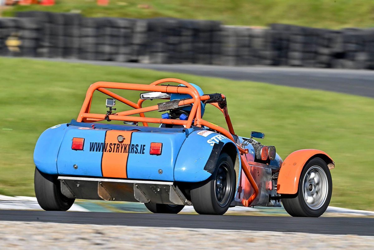 Definitely our Driver Of The Day on Sunday. Take a bow Dominic Ryan. A charging drive in race two saw him almost snatch second from Dave Reynolds on the line.  <a href="/Chesterpics/">Michael Chester</a> captured this great image of him on a charge.....