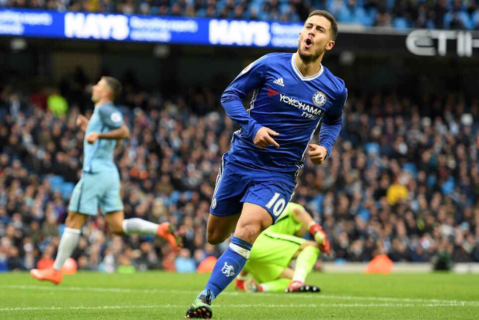The match vs Manchester City is the most memorable one of that run. Eden Hazard scored once and was the one that tore City’s defense apart.The level he showed in those months, was that of a top 5 player - if not higher.