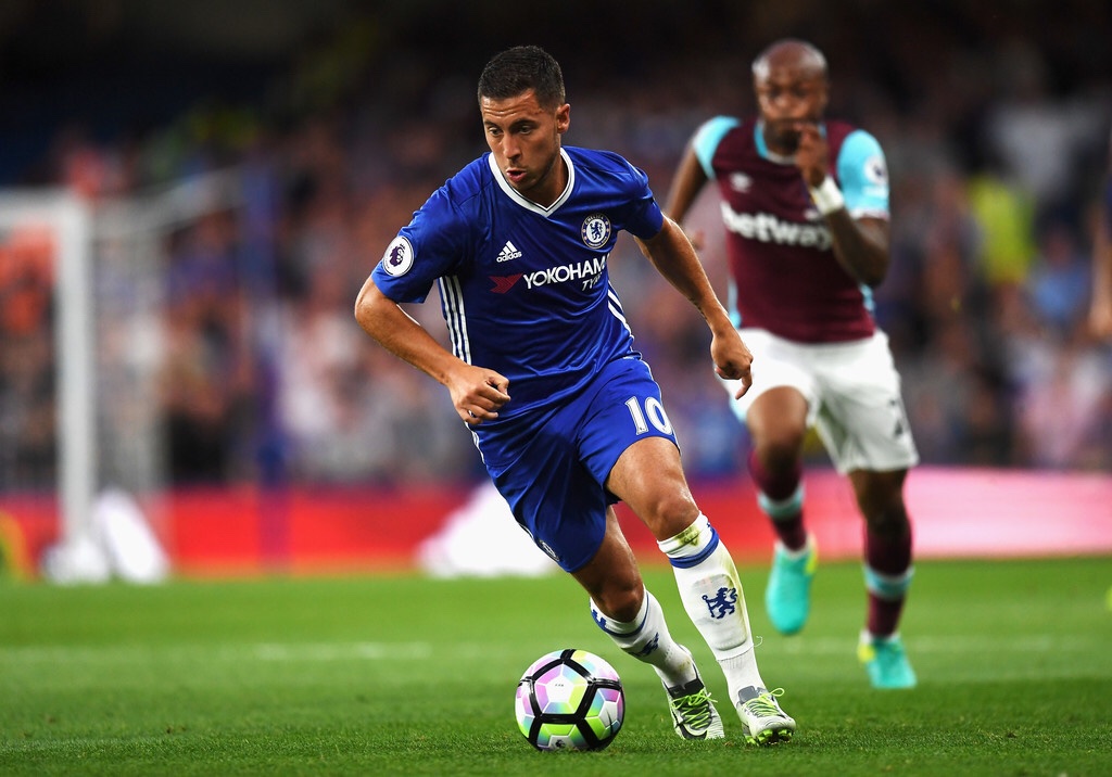 Eden Hazard started the 2016/17 season on a high note. He scored 2 goals in the first 4 matches and had an average rating of 9.2 per match - being Chelsea’s player of the month for August.
