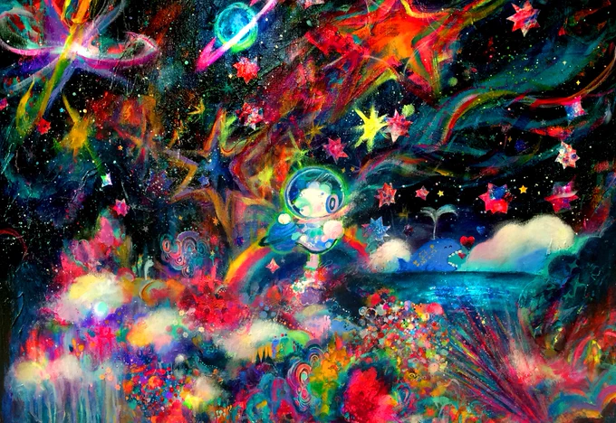 #秋の創作クラスタフォロー祭
宇宙をかいてます
RT?回らせてください 