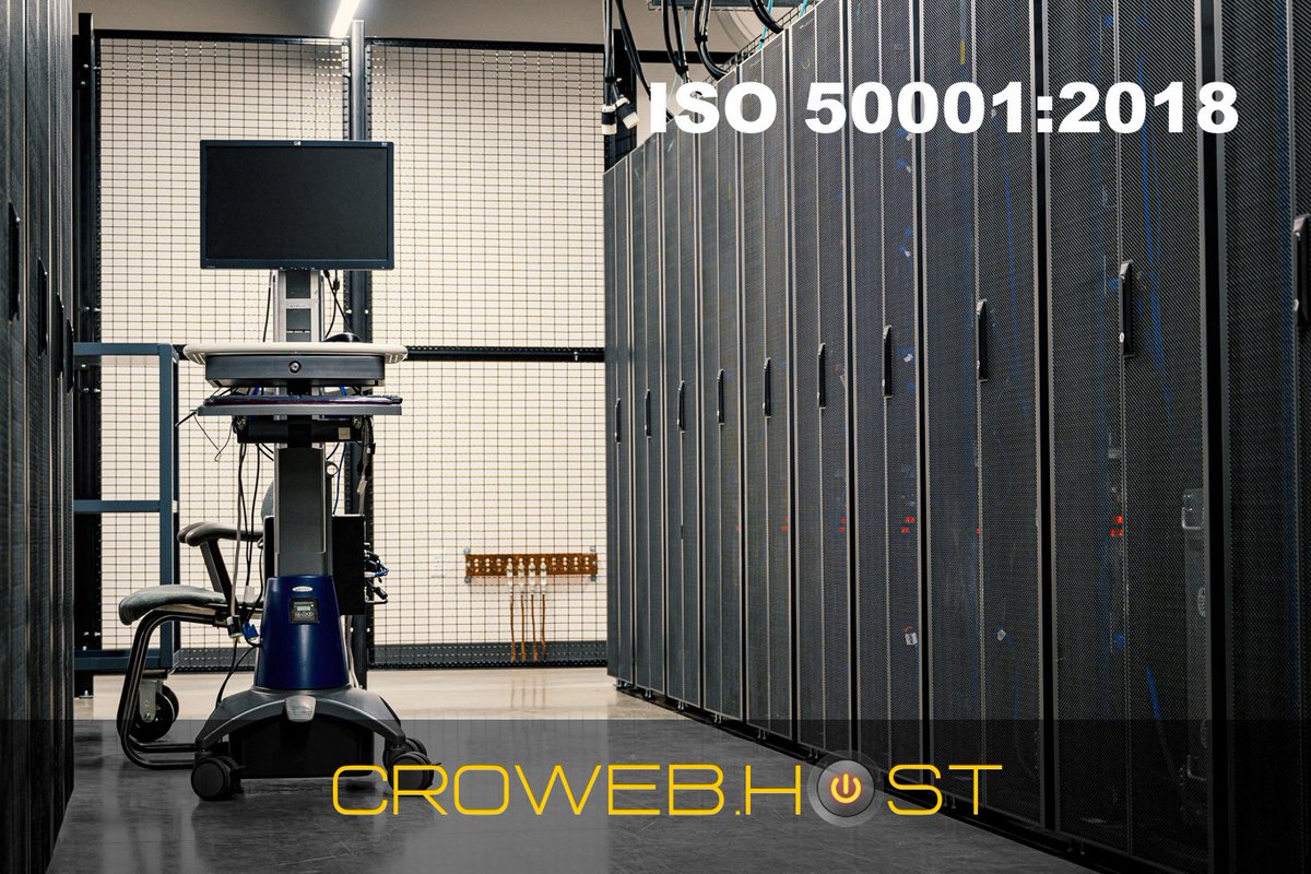 CroWebHost's tweet image. Green-friendly technology: we operate our #datacenter in accordance with the ISO 50001:2018 Energy Management Standard.
croweb.host/datacenter