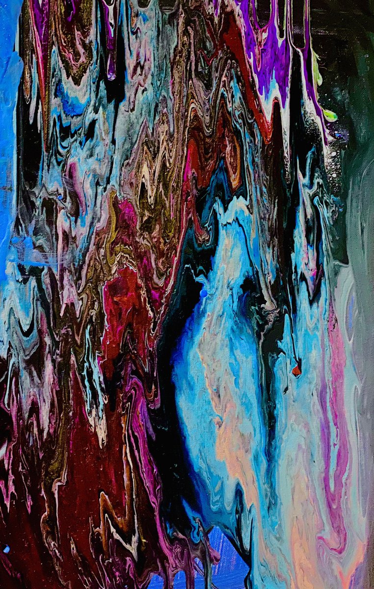 riotfact's tweet photo. Good morning #RecoveryPosse #abstractpainting #JFT #artistsontwitter #acrylicpainting https://t.co/tVk3TyaZBx