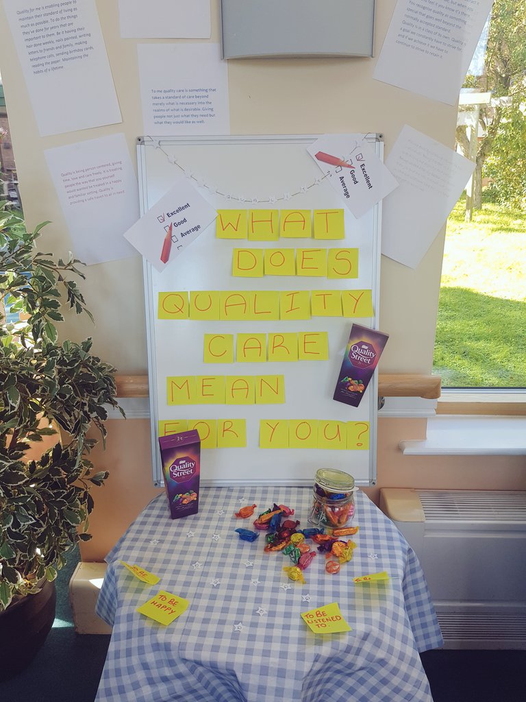LDeputies's tweet photo. Today we are holding Lister houses first quality circle. We want to make sure that we are doing our very best for everyone here in the house, and like a traditional family it is important we communicate effectively! First on the agenda..... what does quality care mean to you? https://t.co/3W5iiPGAQR