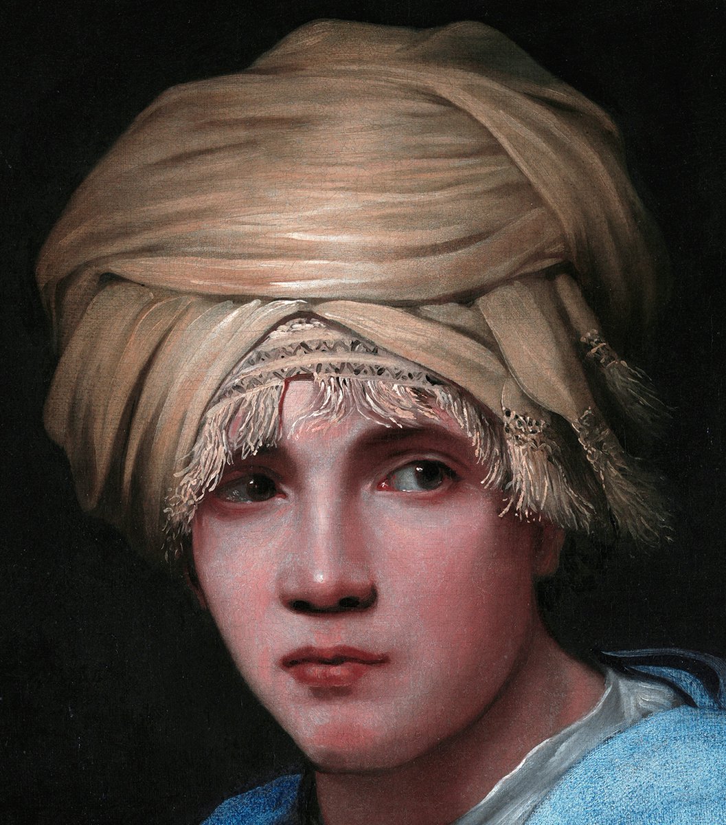 OldPortraiture's tweet photo. Born #OnThisDay in 1618: Southern Netherlandish painter #MichielSweerts (1618-64)
Portrait of a Boy in a Turban holding a Nosegay, 1658-62
#Sweerts #SouthernNetherlandishArt https://t.co/CRxeYgdaIm