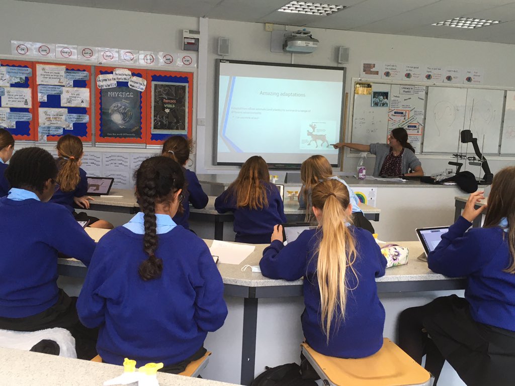WycHighScience's tweet photo. WHS Science club is up and running again. Today it is the yr 7s bubble. Here they are designing their own animals! #ScienceClub https://t.co/FQhPLrGA1v