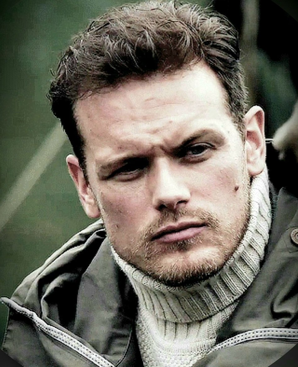 so handsome #SamHeughan