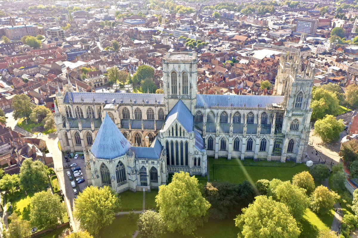 Whilst on a job at <a href="/grayscourtyork/">Grays Court York</a> , we couldn’t resist zooming in to get an aerial photo of our amazing York Minster! <a href="/VisitYork/">✨ Visit York ✨</a> <a href="/MakeItYork/">Make It York</a>  <a href="/theyorkbid/">The York BID</a> <a href="/EboracumYork/">EBORACUM®</a>
