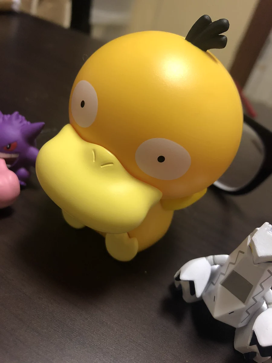 もしもコダックにくちばしが無かったらきっとこんな感じ？wwwくちばしを外したコダックが可愛すぎる！www