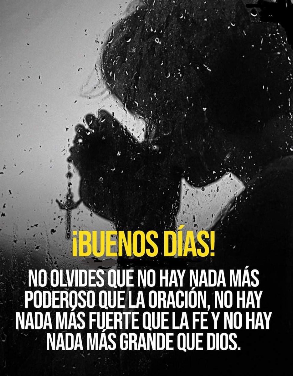 RuizHurtadoRE's tweet photo. FELIZ MARTES!!
"El Padre del cielo endulzará la amargura de la prueba con el bálsamo de su #Bondad y de su #Misericordia. Y es a esta bondad y misericordia del Padre, nos invita y nos urge a recurrir con una oración #Insistente y #Humilde, teniendo la firme esperanza de ser... https://t.co/qggxvb0RiC