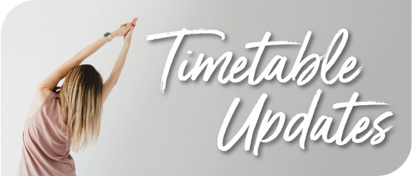 NEW CLASSES and Timetable Updates at the Light Centre conta.cc/2Gm630z