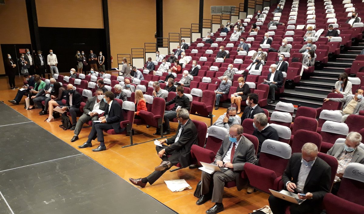 SICTIAM_FR's tweet photo. Nous félicitons @ca_ginesy élu à l'unanimité Président du SICTIAM pour ce nouveau mandat au service du bien commun #collterr #servicepublic #proximité #territoire #innovation https://t.co/SQ0uHqzelC