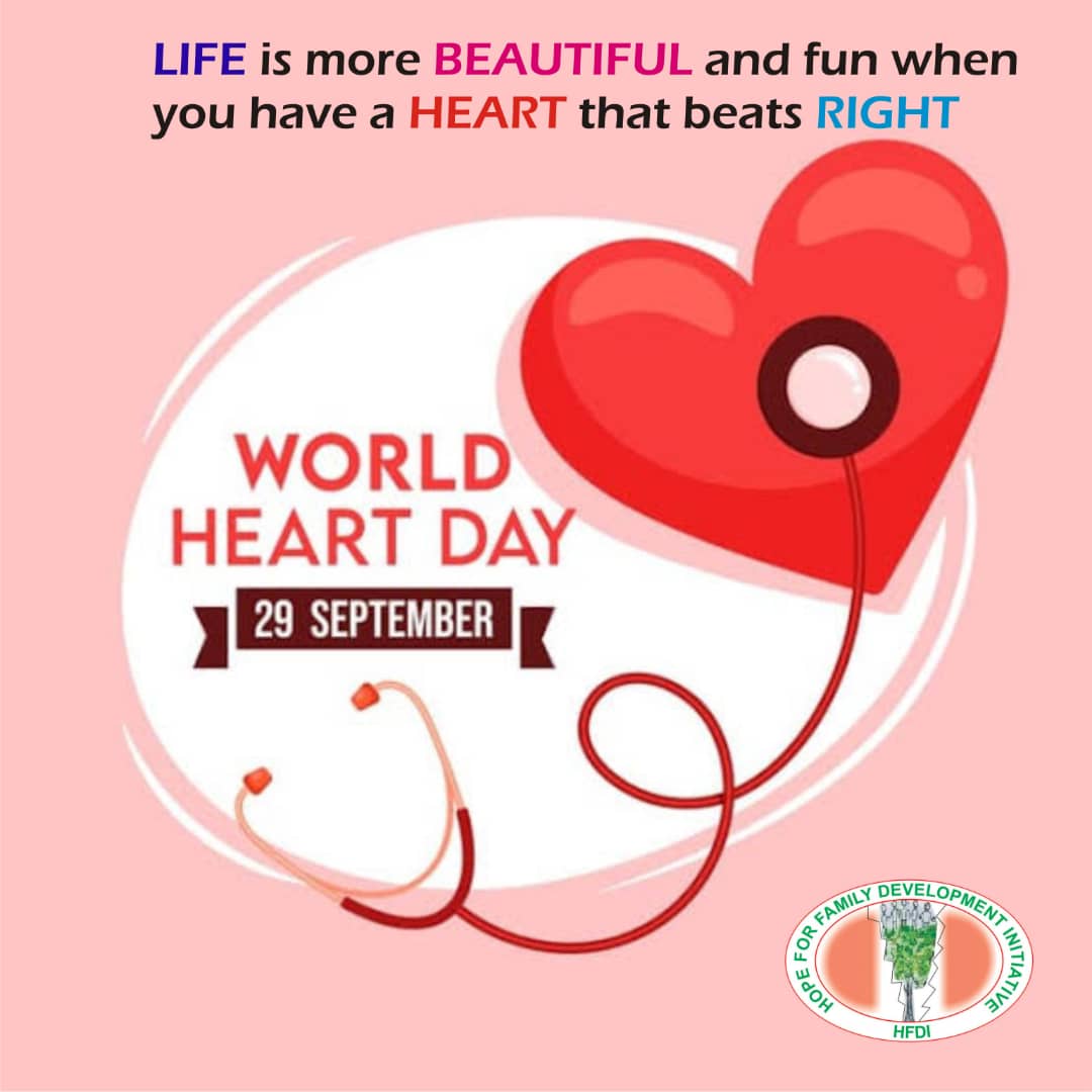 HFDI_NG's tweet photo. Tips to keeping the heart healthy;
* Eat healthy fats
* Practice good dental hygiene
* Don't sit for too long at a time
* Get enough good sleep
* Maintain a good distance from smoke
* Endeavor to check your BP as at when appropriate.
HFDI cares!!! https://t.co/JerH7yvE5B