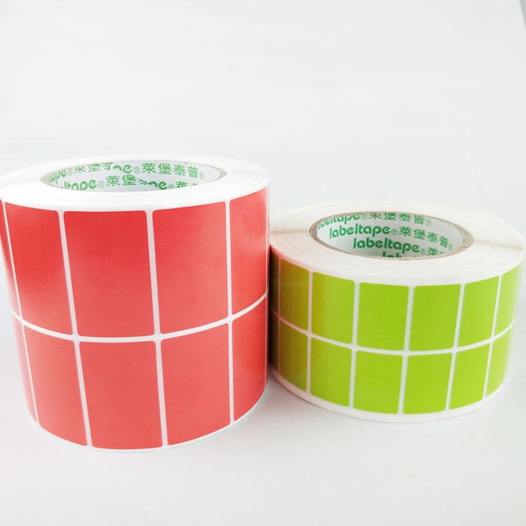 Labeltape_qd's tweet image. Only few adhesive sticker paper can pass our strict quality test, Blank Coated Paper Sticker Roll With Ribbon For Barcode Print LBF Colorfol is one of them. #adhesivestickerpaper #labelstickerpaper