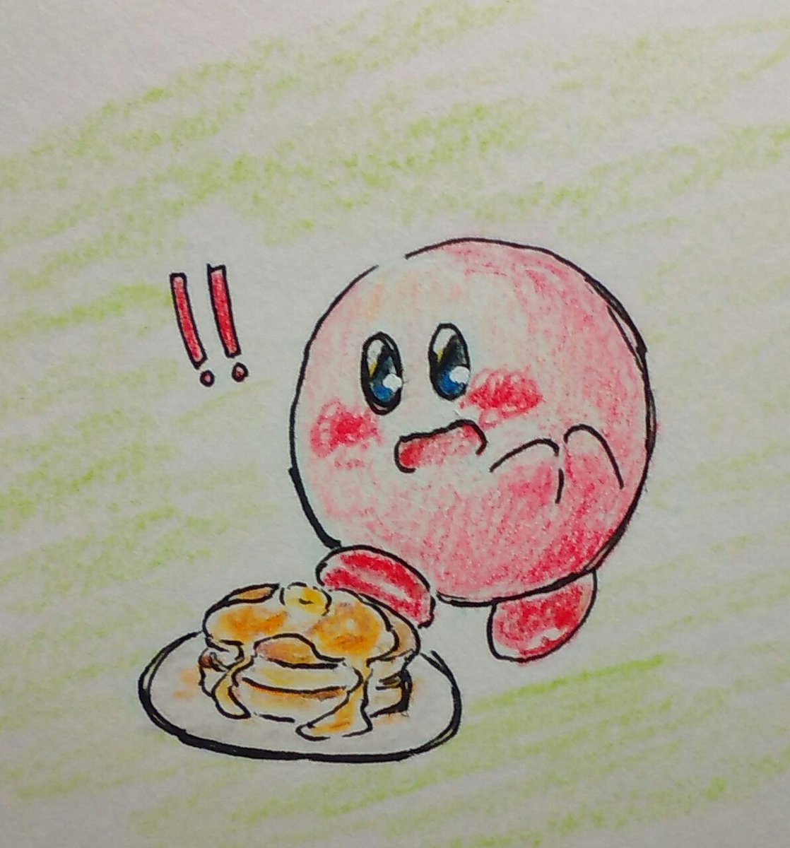 カービィ 旧スマホの画像整理してたら中学時代の可愛いスティッチとカービィがでてきた そらら 芸カ イ21のイラスト