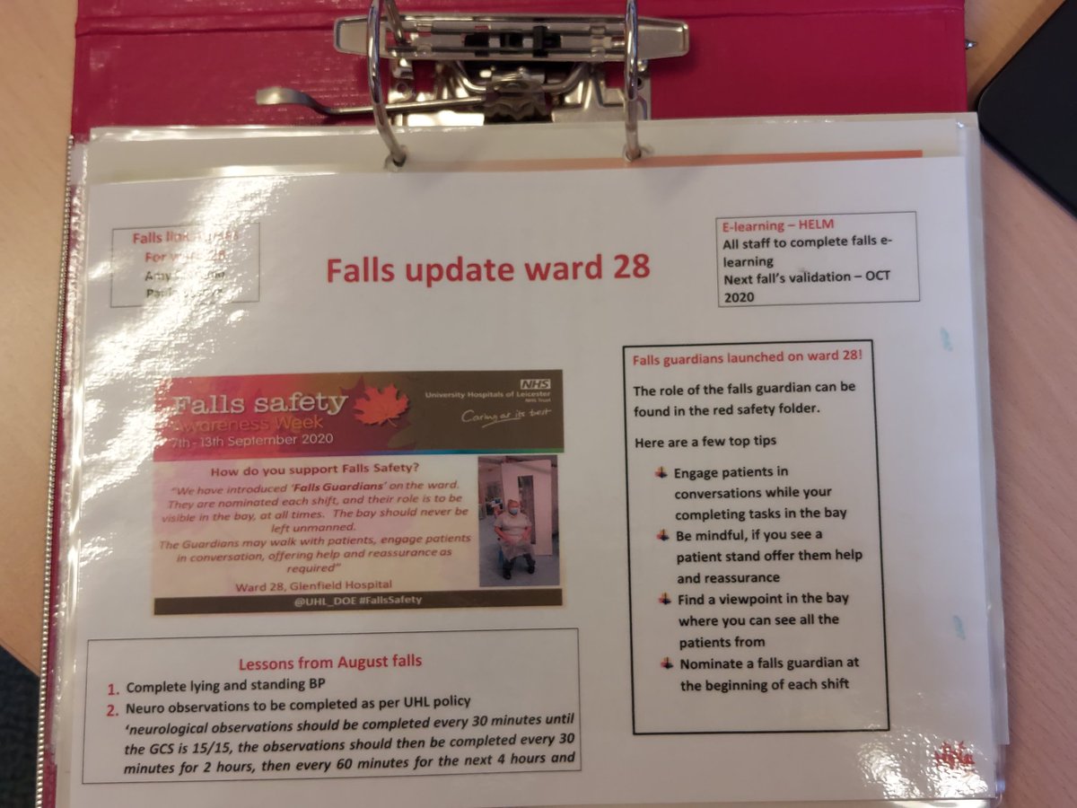 amycip2's tweet photo. This month's toilet newsletter. Pretty happy with my cut and paste skills!
Falls guardians have completely changed the way we view falls on @Ward28Gh . We have seen a reduction in the number of falls since we launched in August. @FallsUhl @uhl_DOE #FallsSafety #HarmFreeCare https://t.co/frIFlOQ9m9