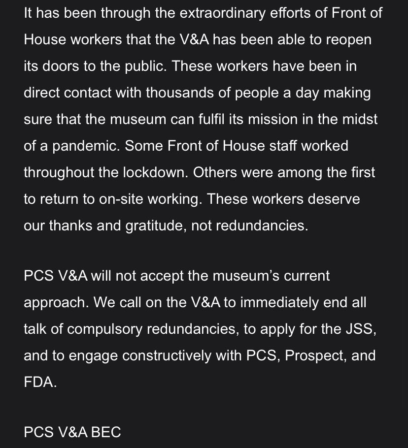 PCS V&A Branch tweet media