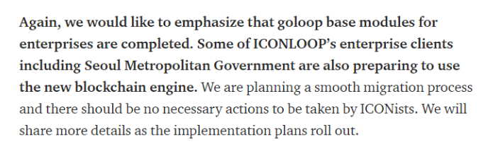 The Seoul Govt is working with ICONLOOP & Samsung SDS to develop the DID based Seoul Citizens Card for the use of Public Services & digital currency S-coin as part of their citizen's reward system to turn Seoul into a blockchain based smart city by 2022 https://seoulz.com/seoul-to-launch-their-own-cryptocurrency-the-s-coin-in-2020/