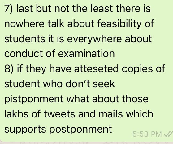 Priya46061954's tweet photo. #POSTPONE_KARO_UPSC some points to counter UPSC affidavit are attached below @USF_TEAM @CampaignCse @advocate_alakh @Deepti_hope @quote_believe https://t.co/kGWSP77UET