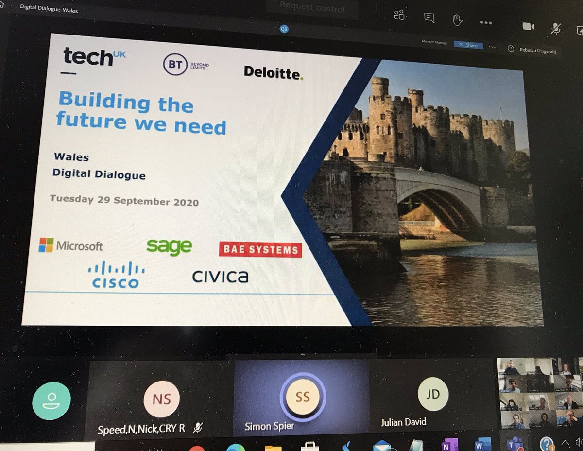 speedupdating's tweet photo. Helped to host the 🏴󠁧󠁢󠁷󠁬󠁳󠁿 leg of @techUK #digital dialogue with @Deloitte and @amanwy as guest 
👍 but not surprised to hear we generated one of the liveliest discussions around the U.K. so far on the role of tech in building back better https://t.co/zAt006nMEs