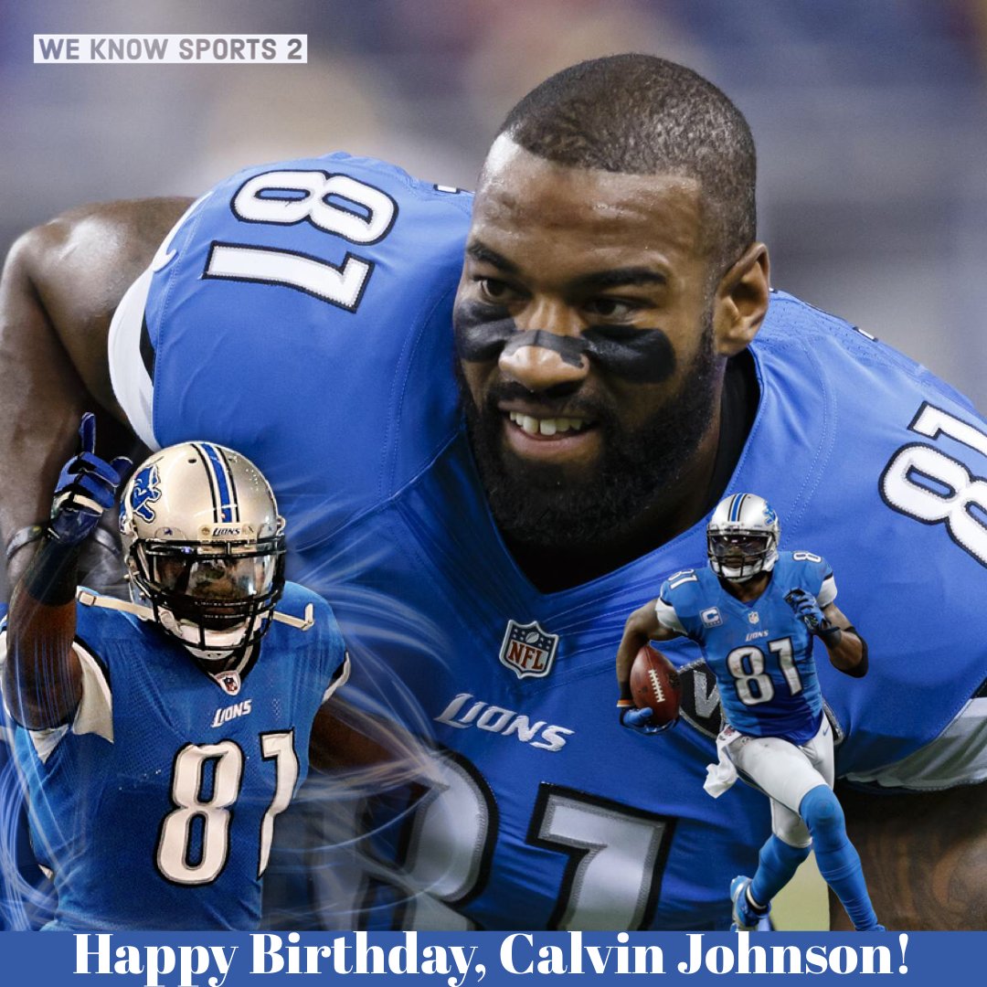 Happy Birthday, Calvin Johnson    