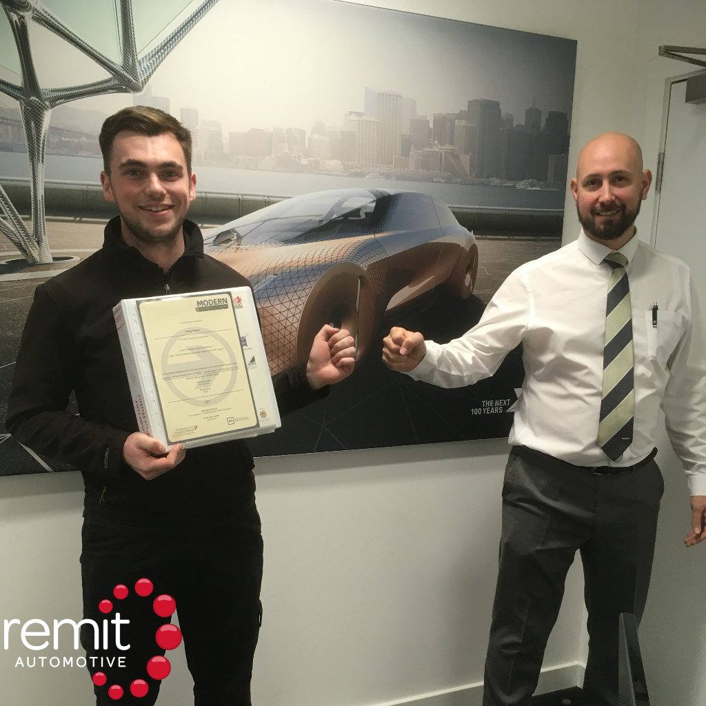 RemitScot_Wales's tweet photo. Congratulations to Craig Frame from Douglas Park BMW on achieving his Level 3 Light Vehicle Maintenance and Repair qualification. Well Done! https://t.co/1KtmbiPBUO