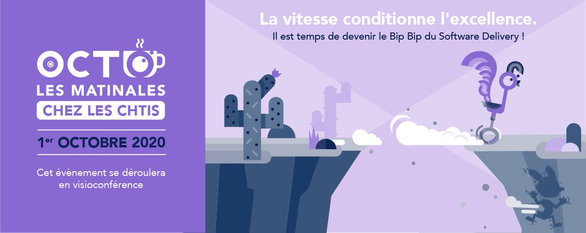 [#event] J-2 avant la Matinale <a href="/OCTOchti/">OCTO Nord</a> ! Pourquoi la vitesse conditionne l'excellence ? Retrouvez les pistes pour lancer l’accélération au sein de votre organisation ! Il reste encore quelques places, alors n'hésitez plus 😁 → urlz.fr/dLkY #accelerate