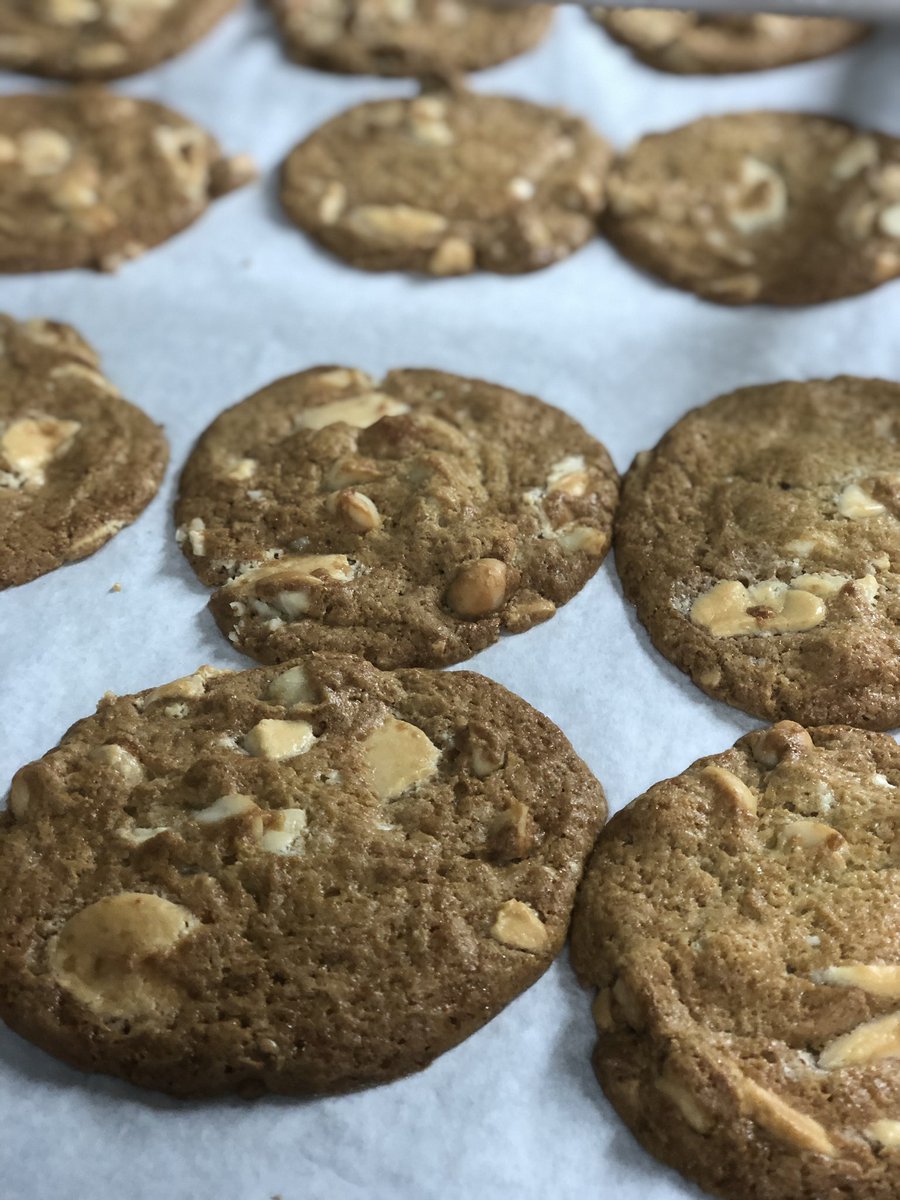 PeppDeliColumbu's tweet photo. There isn’t a morning that goes by that we do not bake fresh cookies 🍪 that’s right I’m temped every morning #catering #cookies #tailgate https://t.co/XoUjMDBFyJ