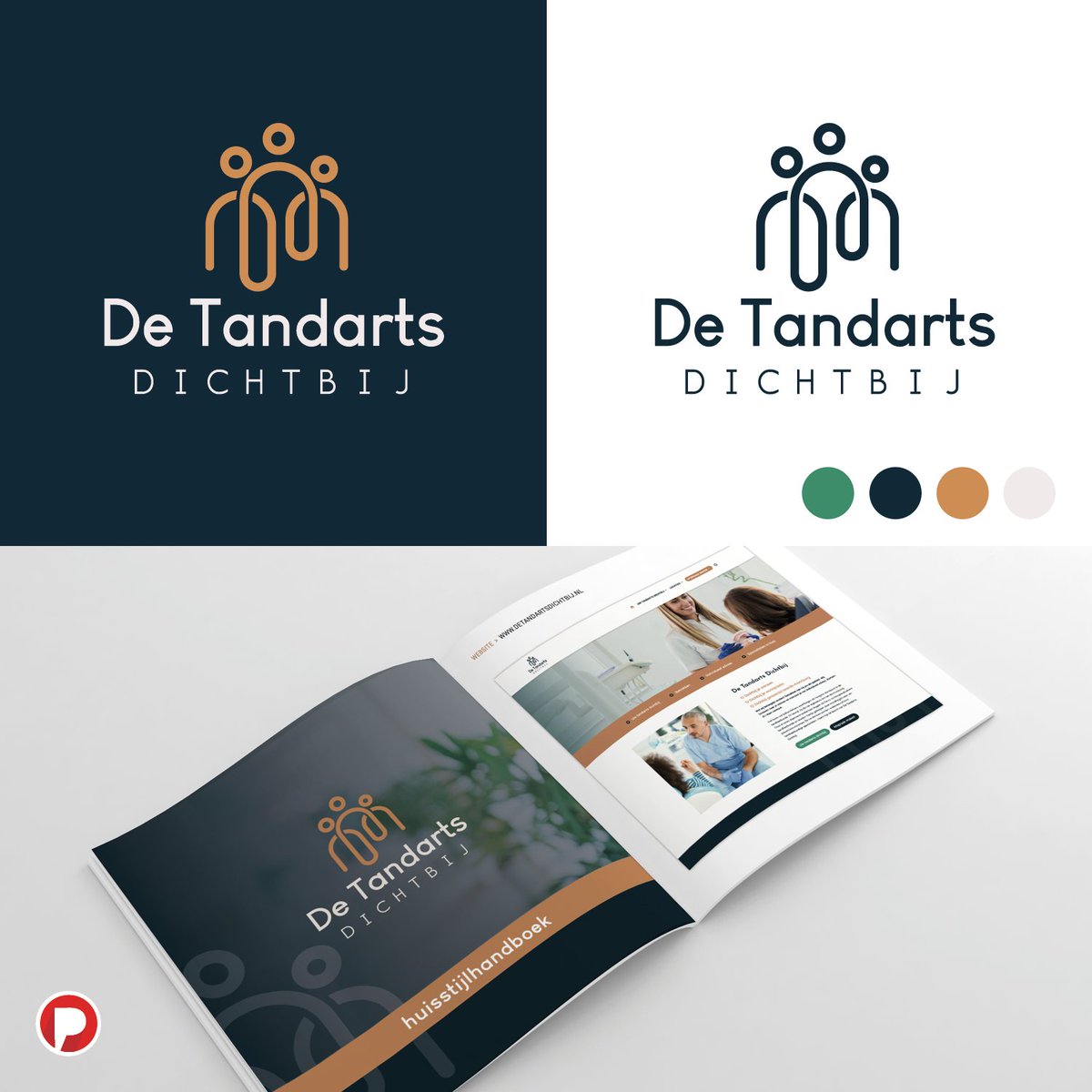 PromoVisique's tweet photo. Voor De Tandarts Dichtbij hebben we een nieuw logo en huisstijl ontworpen. Dit is onder andere terug te zien op de website. Neem zeker eens een kijkje! https://t.co/JJe0ttSsMg https://t.co/DzlgjRc30y