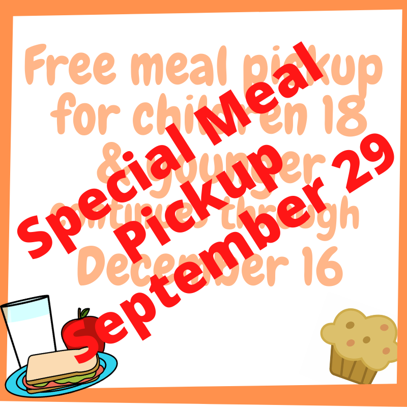EastMaine63's tweet photo. A reminder: because there was no meal pickup yesterday, there will be a special meal pickup TODAY, September 29. Learn more on our website. https://t.co/8wfR7FvJHH https://t.co/cwYOEzn7k4